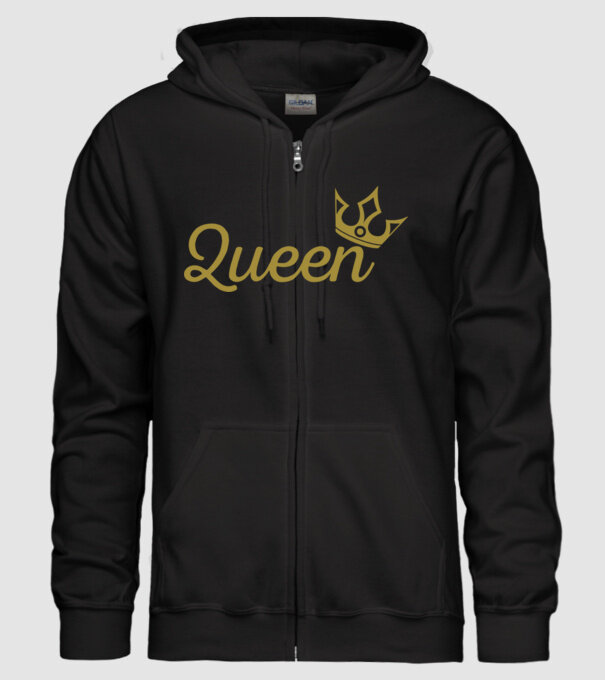 Queen model negru pe tricou