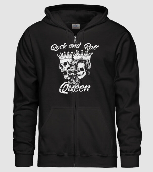 RNR QUEEN model negru pe tricou