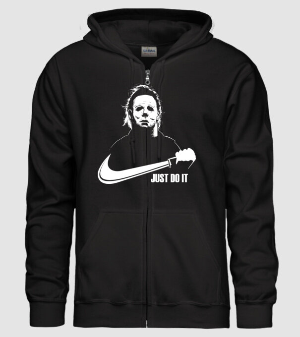 Serial killer model negru pe tricou