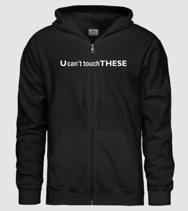 touch model negru pe tricou