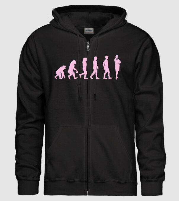 femeie de afaceri evoluție model negru pe tricou