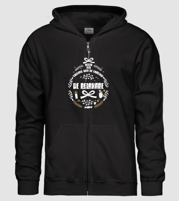 acesta este tricoul meu de Crăciun_ de relaxare model negru pe tricou