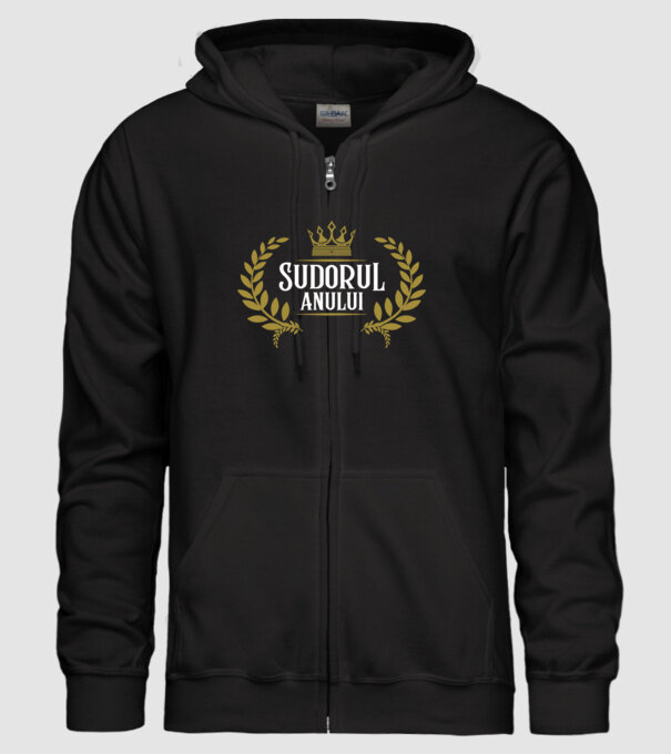 Anului Sudorul model negru pe tricou