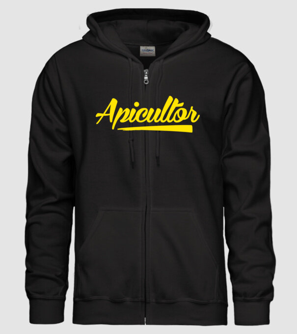 Apicultor model negru pe tricou