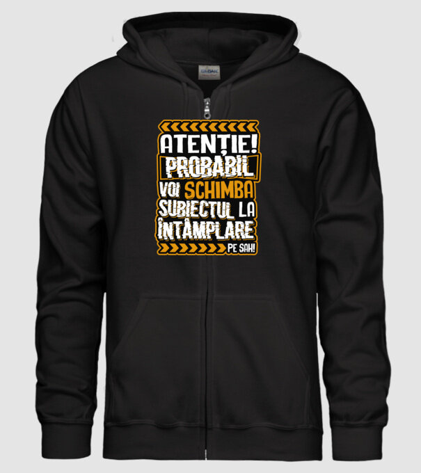 Atenție, probabil voi schimba subiectul la întâmplare pe șah model negru pe tricou