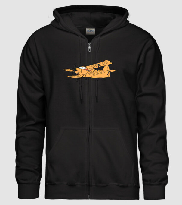 Avioane model negru pe tricou