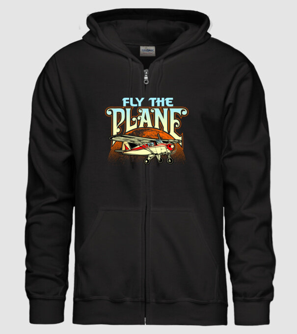 Avioane model negru pe tricou