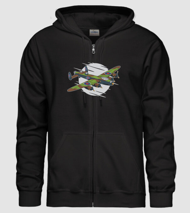Avioane model negru pe tricou