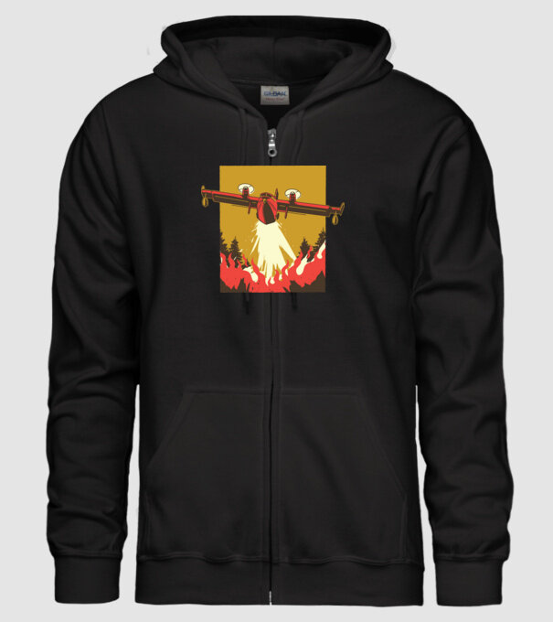 Avioane model negru pe tricou