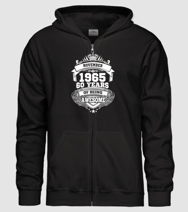Awesome being of november 1965 model negru pe tricou