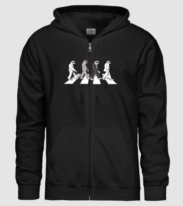 Beatles model negru pe tricou