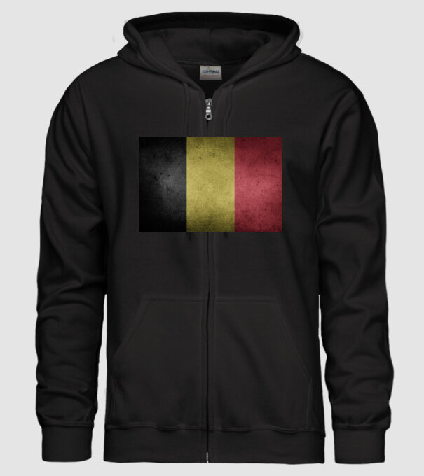 BELGIUM model negru pe tricou