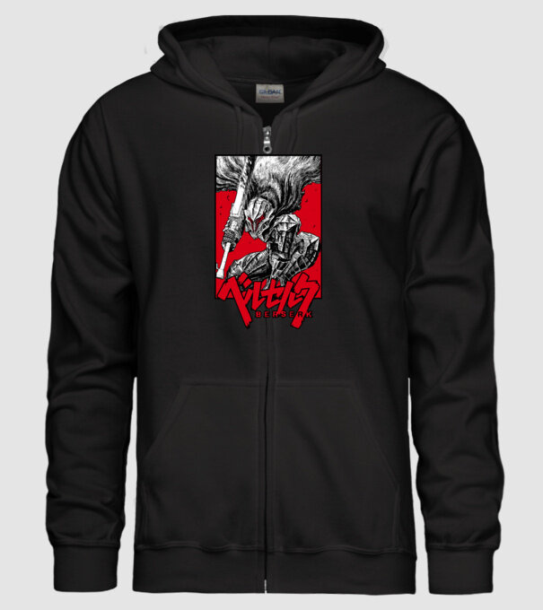 Berserk Guts model negru pe tricou