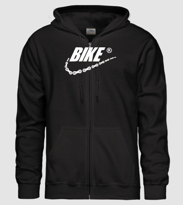 Bike model negru pe tricou
