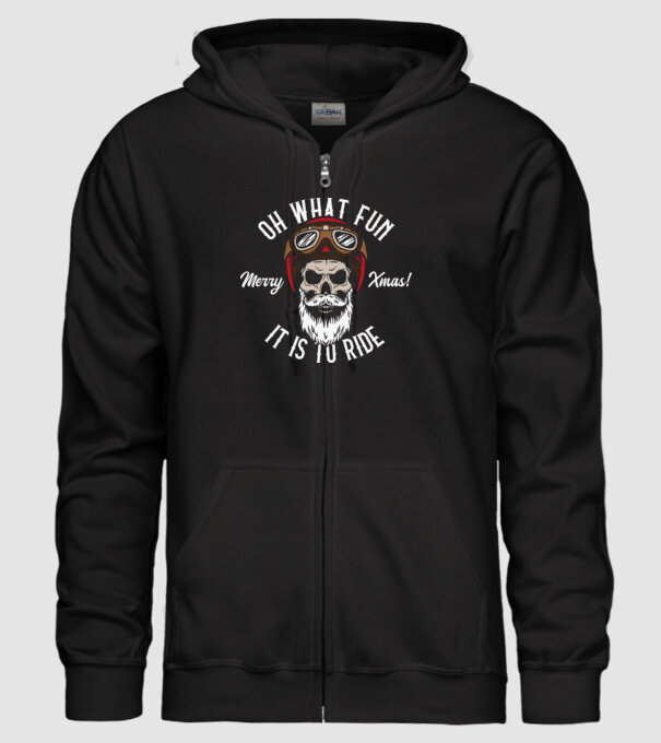 Biker Skull model negru pe tricou
