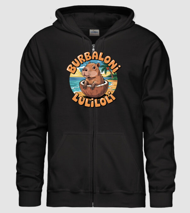 Burbaloni Luliloli model negru pe tricou