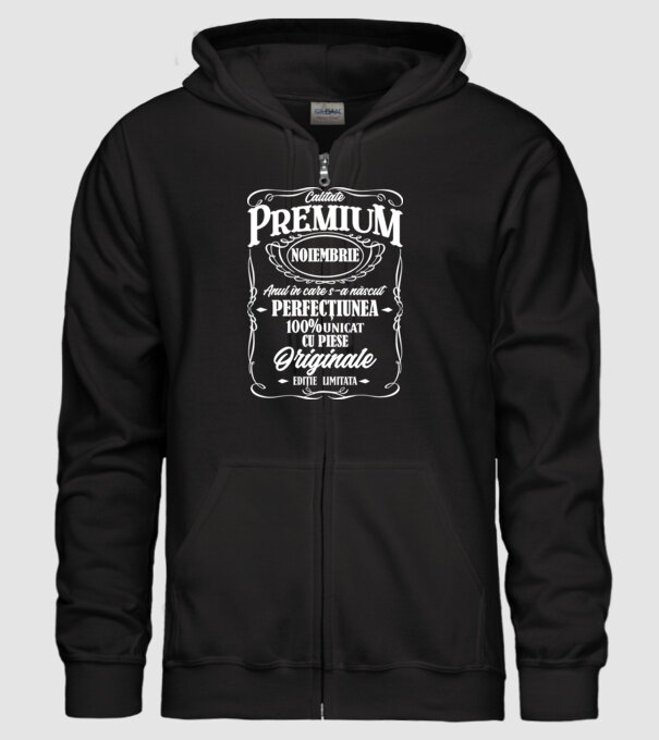 calitate premium -noiembrie - anul în care s-a născut - perfecțiunea - 100% unicat, cu piese originale, ediție limitată model negru pe tricou