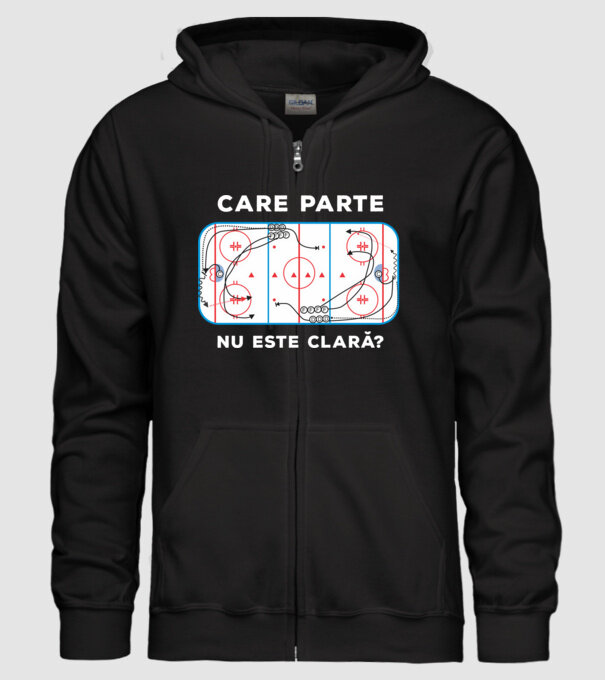 Care parte nu este clară? model negru pe tricou