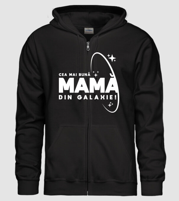 Cea mai bună bunică din Galaxie! model negru pe tricou