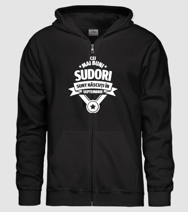 Cei mai buni sudori sunt născuți în Septembrie model negru pe tricou