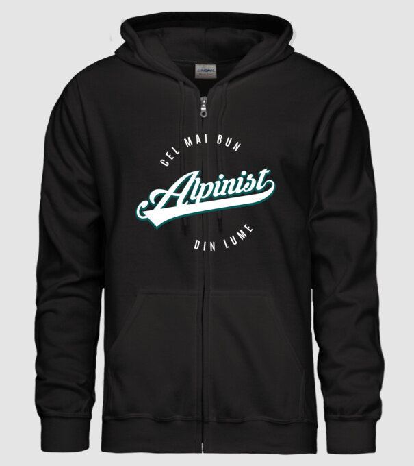 Cel mai bun alpinist din lume model negru pe tricou
