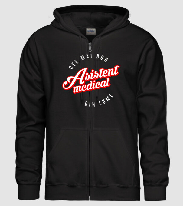 Cel mai bun ASISTENT MEDICAL din lume model negru pe tricou