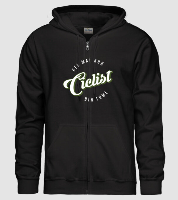 Cel mai bun Ciclist din lume model negru pe tricou