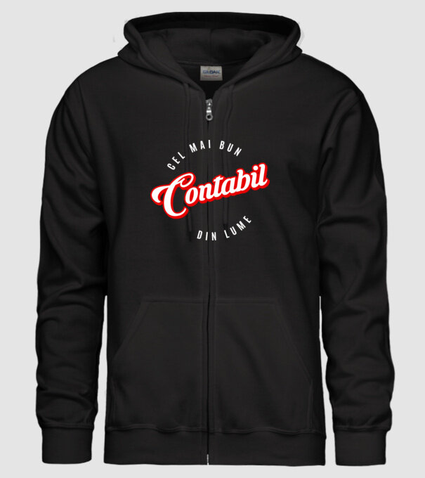 Cel mai bun CONTABIL din lume model negru pe tricou