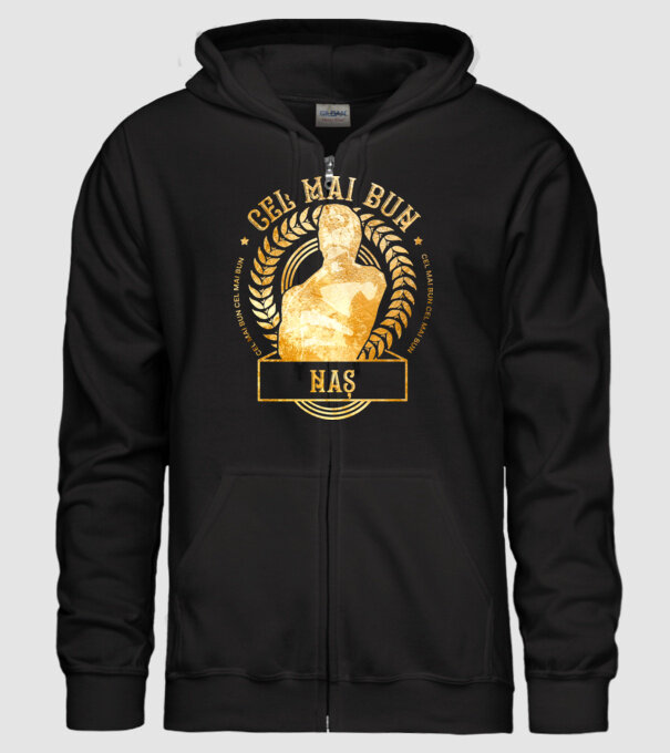 Cel mai bun naș model negru pe tricou