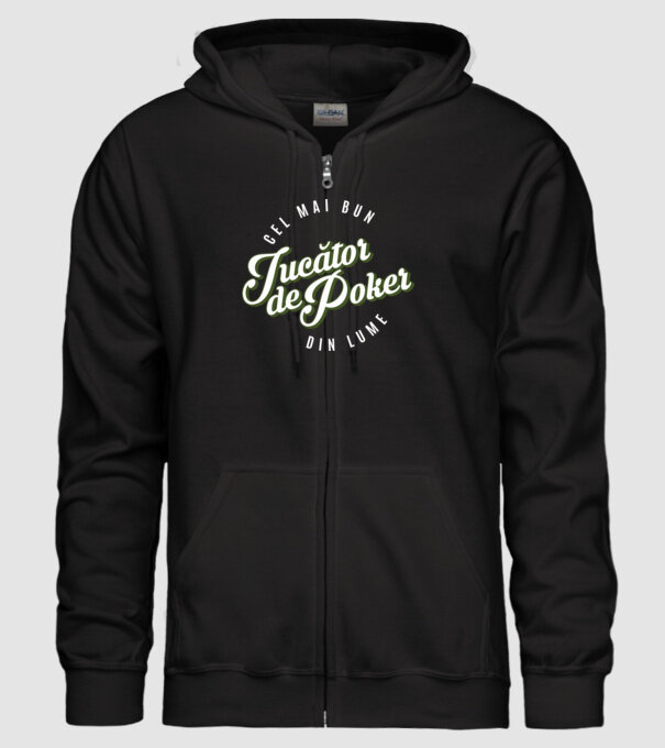 Cel mai bun Jucător de poker din lume model negru pe tricou