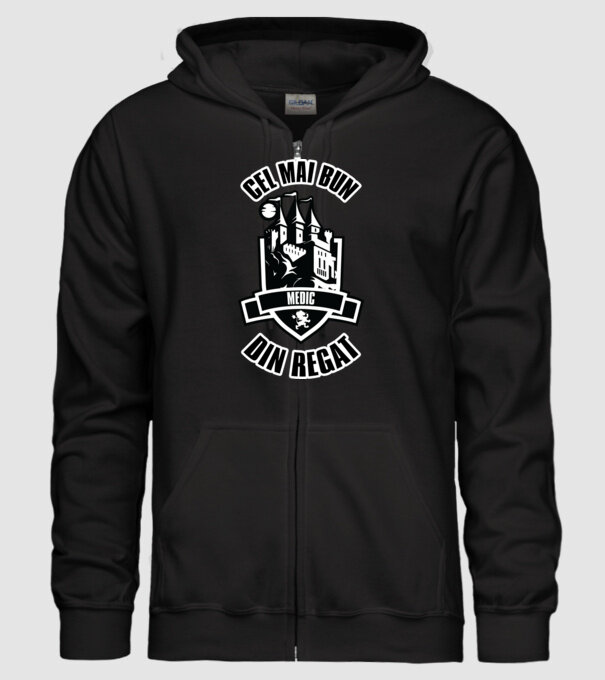 Cel mai bun medic din regat model negru pe tricou