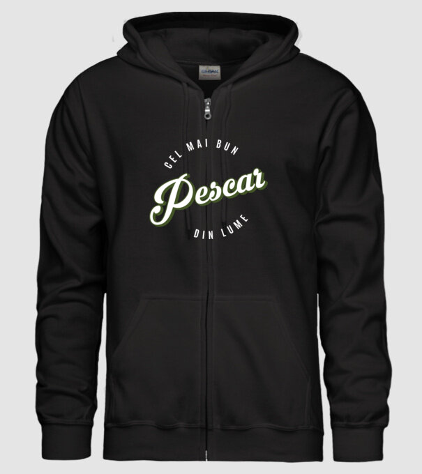 Cel mai bun Pescar din lume model negru pe tricou
