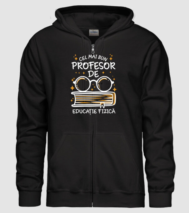 Cel mai bun profesor educație fizică D2782032 model negru pe tricou