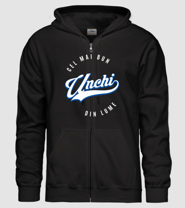 Cel mai bun UNCHI din lume model negru pe tricou