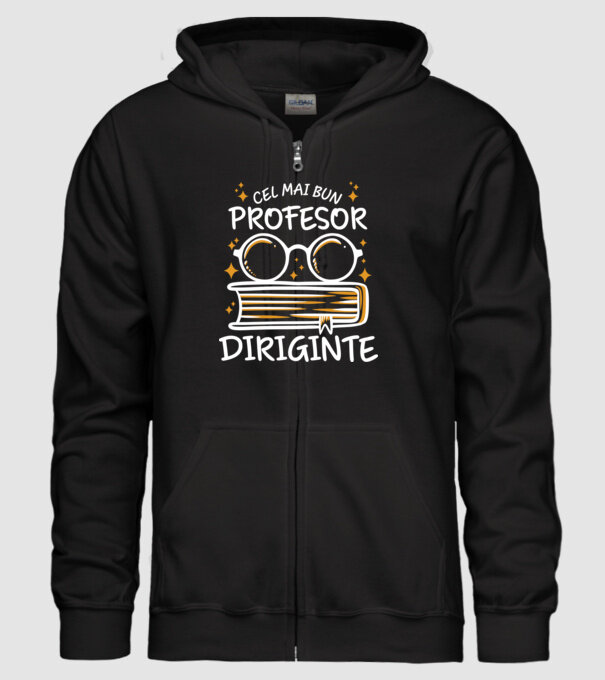 Cel mai profesor diriginte model negru pe tricou