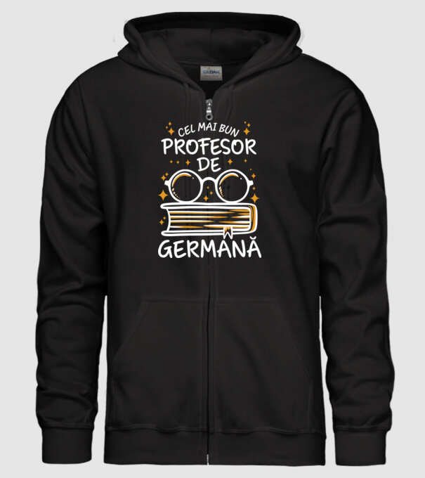 Cel mai profesor germană model negru pe tricou