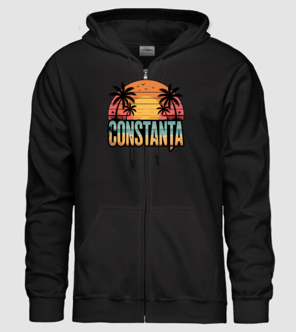Constanța model negru pe tricou