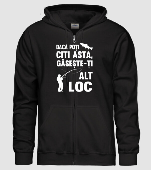 Dacă poți citi asta, găsește-ți alt loc model negru pe tricou