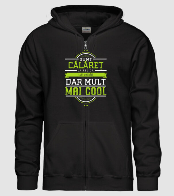 sunt călăreț, la fel ca toți ceilalți, dar mult mai cool model negru pe tricou