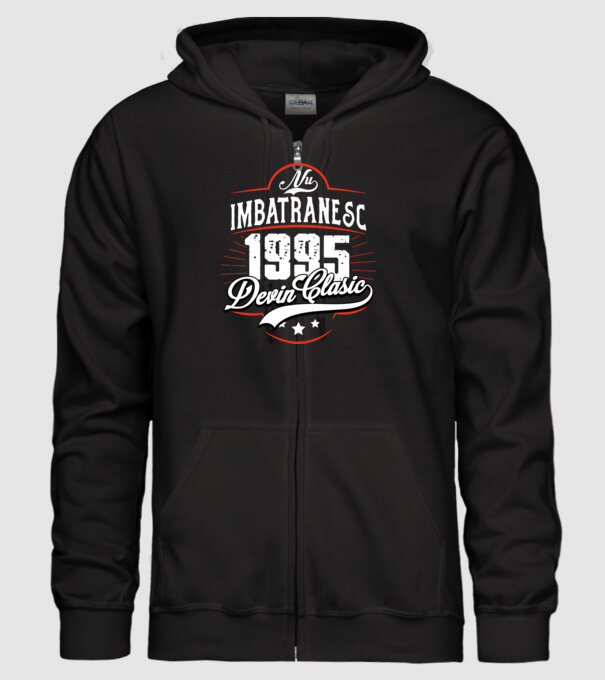 Devin Clasic - 1995 model negru pe tricou