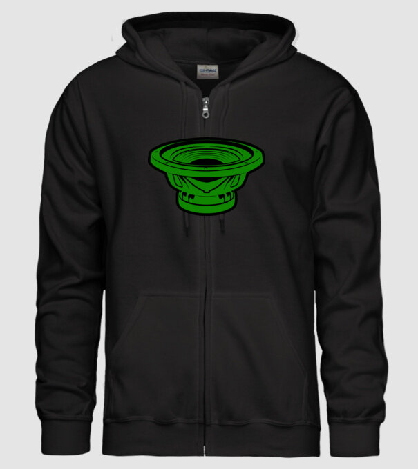 Difuzor model negru pe tricou