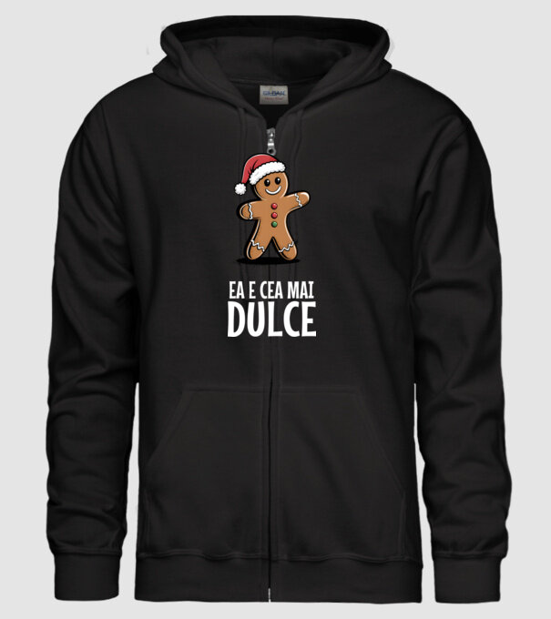Ea e cea mai dulce Negru model negru pe tricou