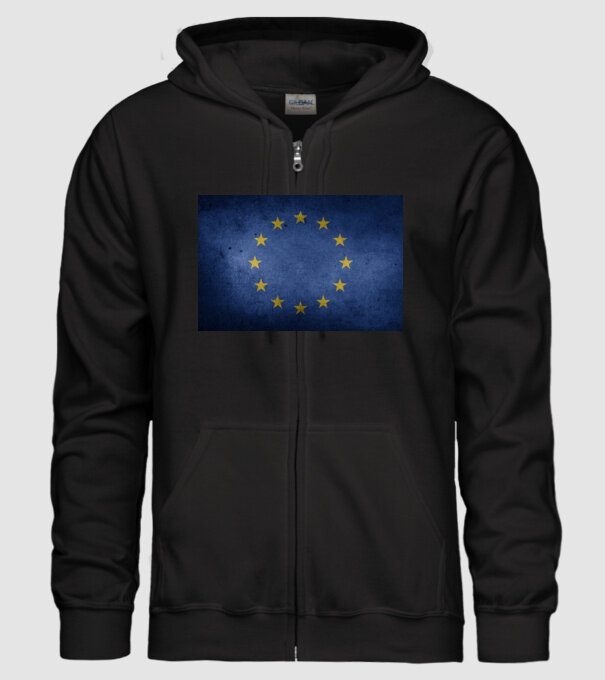 EU model negru pe tricou