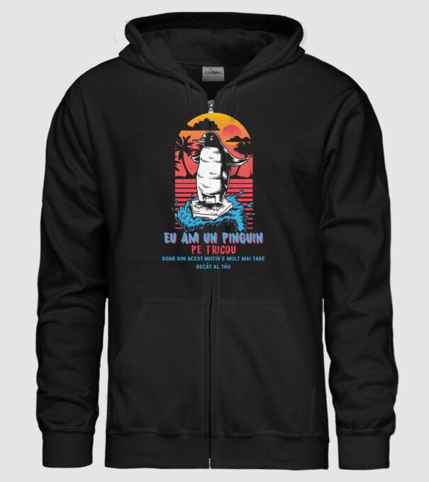 eu am un pinguin pe tricou - doar din acest motiv e mult mai tare decât al tău model negru pe tricou