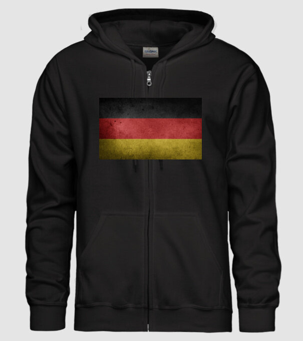 GERMANY model negru pe tricou
