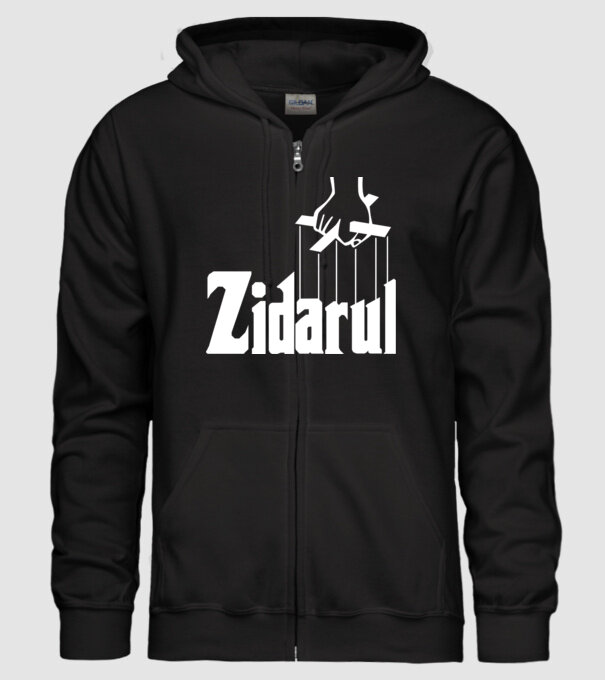 Zidarul model negru pe tricou