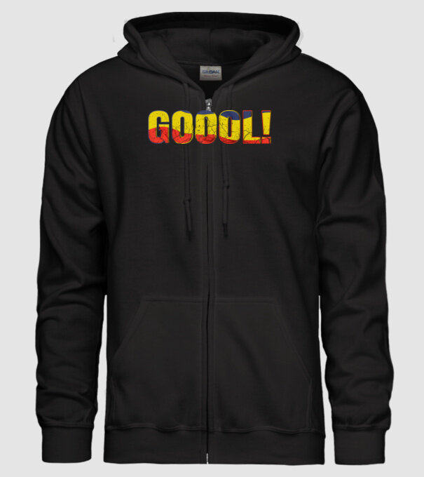 GOOOL model negru pe tricou