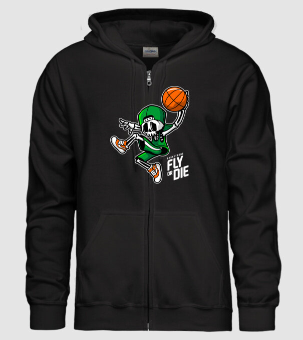 Graffiti model negru pe tricou