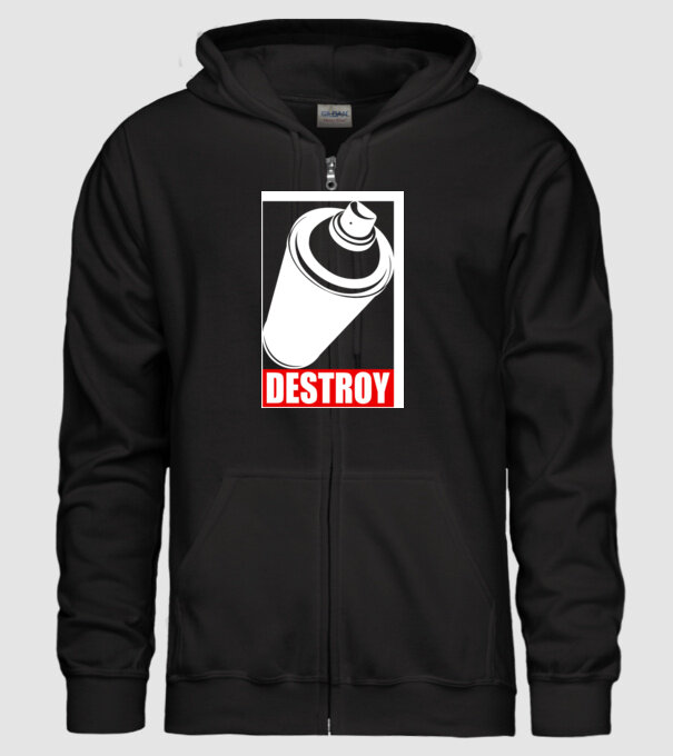 Graffiti model negru pe tricou