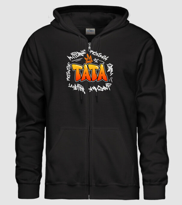 Graffiti apa fehér RO model negru pe tricou